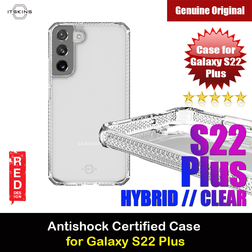 Picture of ITSKINS HYBRID CLEAR Drop Protection Case for Galaxy S22 Plus 6.6 (Transparent) Samsung Galaxy S22 Plus 6.6- Samsung Galaxy S22 Plus 6.6 Cases, Samsung Galaxy S22 Plus 6.6 Covers, iPad Cases and a wide selection of Samsung Galaxy S22 Plus 6.6 Accessories in Malaysia, Sabah, Sarawak and Singapore 
