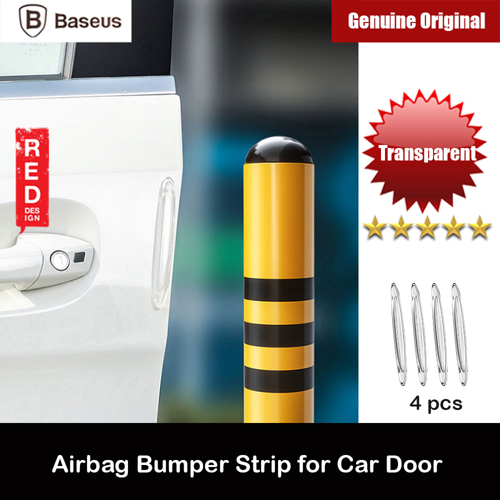 Picture of Baseus Airbag Bumper Strip Car Accessories for Car Door Rear Front Bumper (Transparent) Red Design- Red Design Cases, Red Design Covers, iPad Cases and a wide selection of Red Design Accessories in Malaysia, Sabah, Sarawak and Singapore 