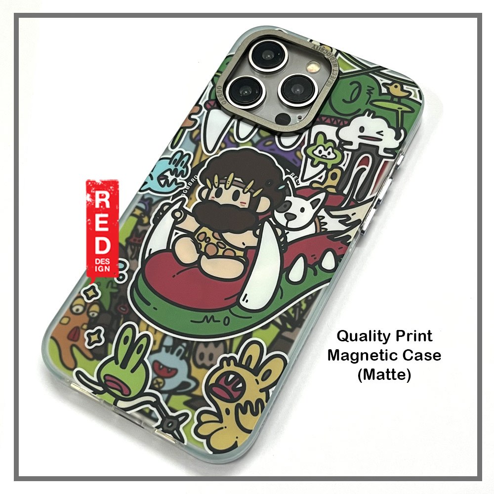 Picture of OGBRO Creative Art Design Magnetic Drop Protection Case with Aluminum Lens Frame Protection for iPhone 15 Pro 6.1 (Jungle Party) Apple iPhone 15 Pro 6.1- Apple iPhone 15 Pro 6.1 Cases, Apple iPhone 15 Pro 6.1 Covers, iPad Cases and a wide selection of Apple iPhone 15 Pro 6.1 Accessories in Malaysia, Sabah, Sarawak and Singapore 
