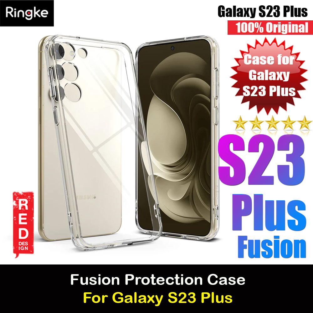 Picture of Ringke Fusion Transparent Protection Case for Samsung Galaxy S23 Plus (Clear) Samsung Galaxy S23 Plus- Samsung Galaxy S23 Plus Cases, Samsung Galaxy S23 Plus Covers, iPad Cases and a wide selection of Samsung Galaxy S23 Plus Accessories in Malaysia, Sabah, Sarawak and Singapore 