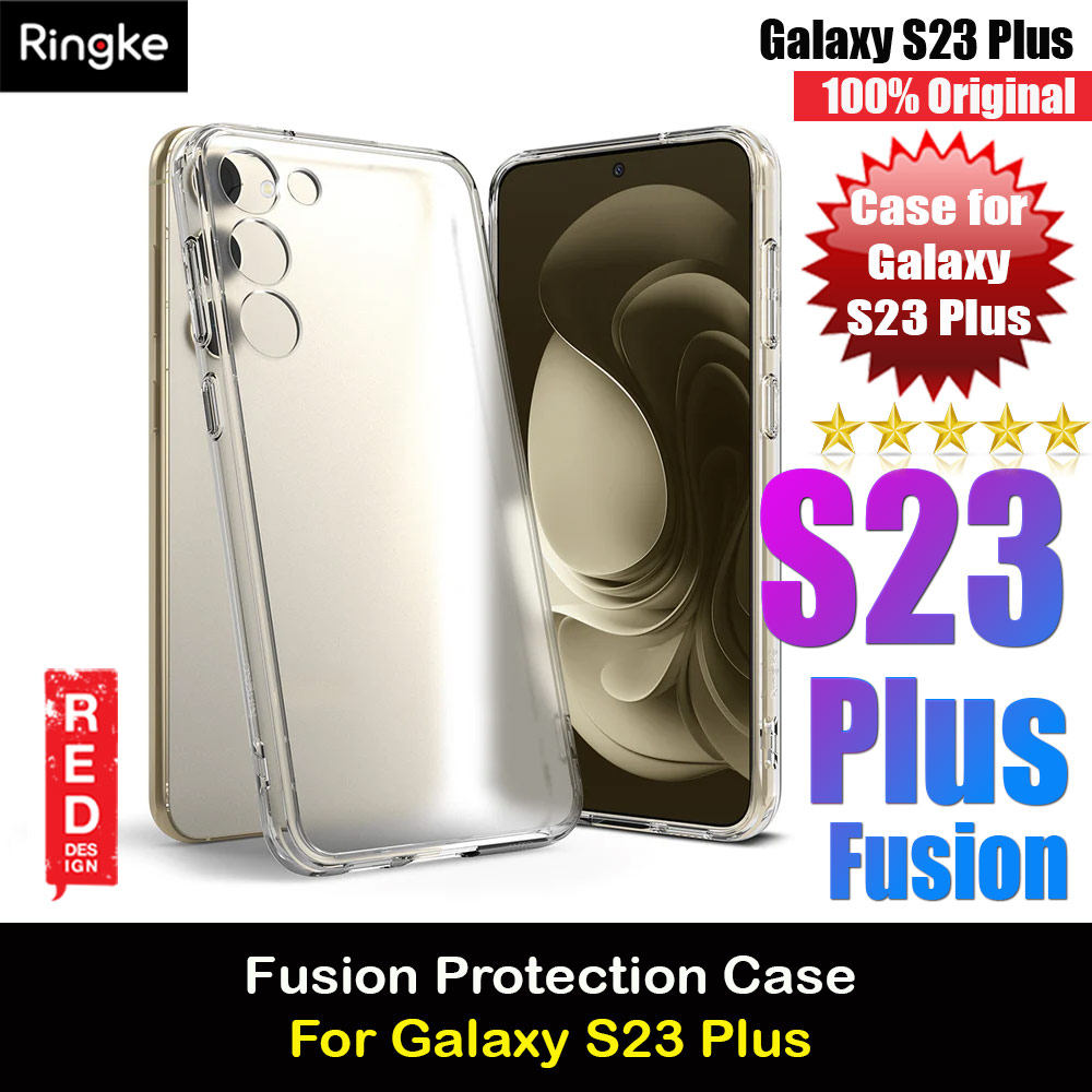 Picture of Ringke Fusion Transparent Protection Case for Samsung Galaxy S23 Plus (Matte Clear) Samsung Galaxy S23 Plus- Samsung Galaxy S23 Plus Cases, Samsung Galaxy S23 Plus Covers, iPad Cases and a wide selection of Samsung Galaxy S23 Plus Accessories in Malaysia, Sabah, Sarawak and Singapore 