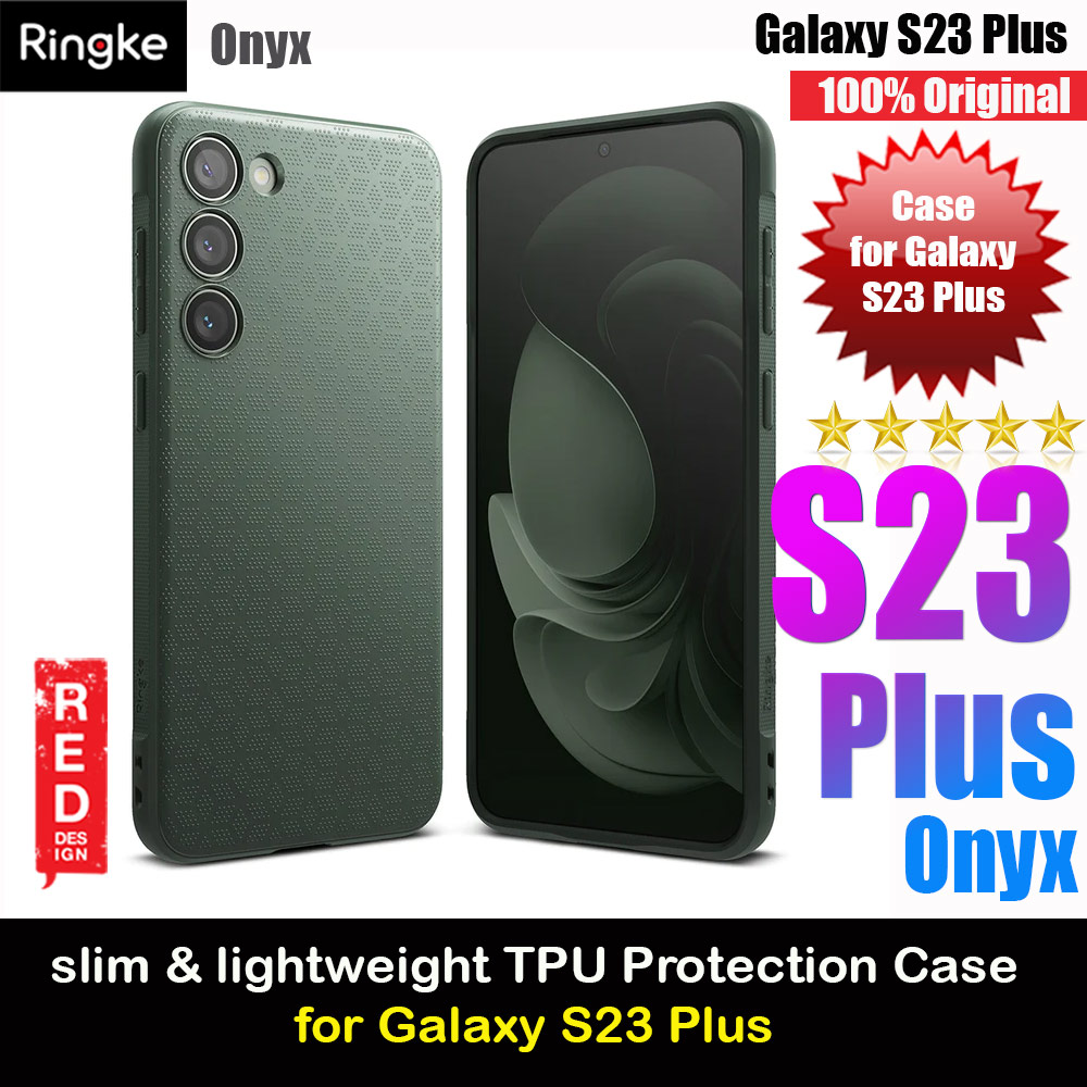 Picture of Ringke Onyx Drop Protection Case for Samsung Galaxy S23 Plus (Dark Green) Samsung Galaxy S23 Plus- Samsung Galaxy S23 Plus Cases, Samsung Galaxy S23 Plus Covers, iPad Cases and a wide selection of Samsung Galaxy S23 Plus Accessories in Malaysia, Sabah, Sarawak and Singapore 