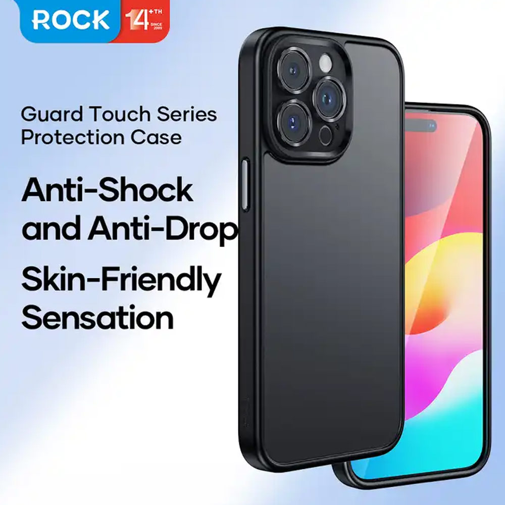 Picture of Rock Guard Touch Lens Cover Ultra Thin Light Weight Drop Protection Case for iPhone 15 Pro Max 6.7 (Matte Black) Apple iPhone 15 Pro Max 6.7- Apple iPhone 15 Pro Max 6.7 Cases, Apple iPhone 15 Pro Max 6.7 Covers, iPad Cases and a wide selection of Apple iPhone 15 Pro Max 6.7 Accessories in Malaysia, Sabah, Sarawak and Singapore 