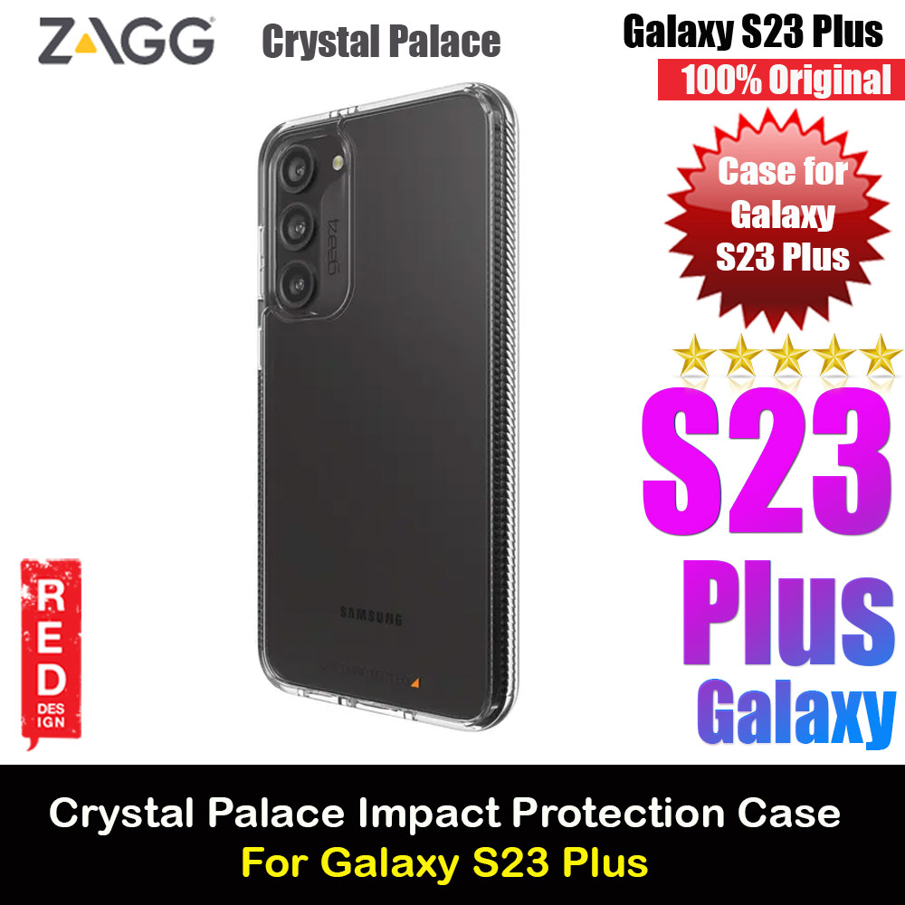 Picture of Zagg Crystal Palace D30 Crystalex High Qualitiy Transparent Clear Drop Impact Protection Case for Samsung Galaxy S23 Plus 6.6 (Clear) Samsung Galaxy S23 Plus- Samsung Galaxy S23 Plus Cases, Samsung Galaxy S23 Plus Covers, iPad Cases and a wide selection of Samsung Galaxy S23 Plus Accessories in Malaysia, Sabah, Sarawak and Singapore 