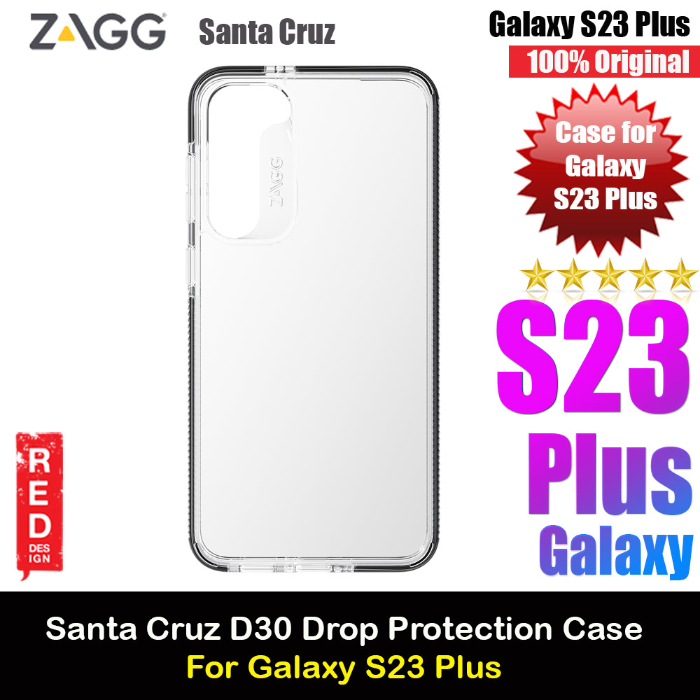 Picture of Zagg D30 High Qualitiy Transparent Clear Back Drop Impact Protection Case for Samsung Galaxy S23 Plus 6.6 (Black) Samsung Galaxy S23 Plus- Samsung Galaxy S23 Plus Cases, Samsung Galaxy S23 Plus Covers, iPad Cases and a wide selection of Samsung Galaxy S23 Plus Accessories in Malaysia, Sabah, Sarawak and Singapore 