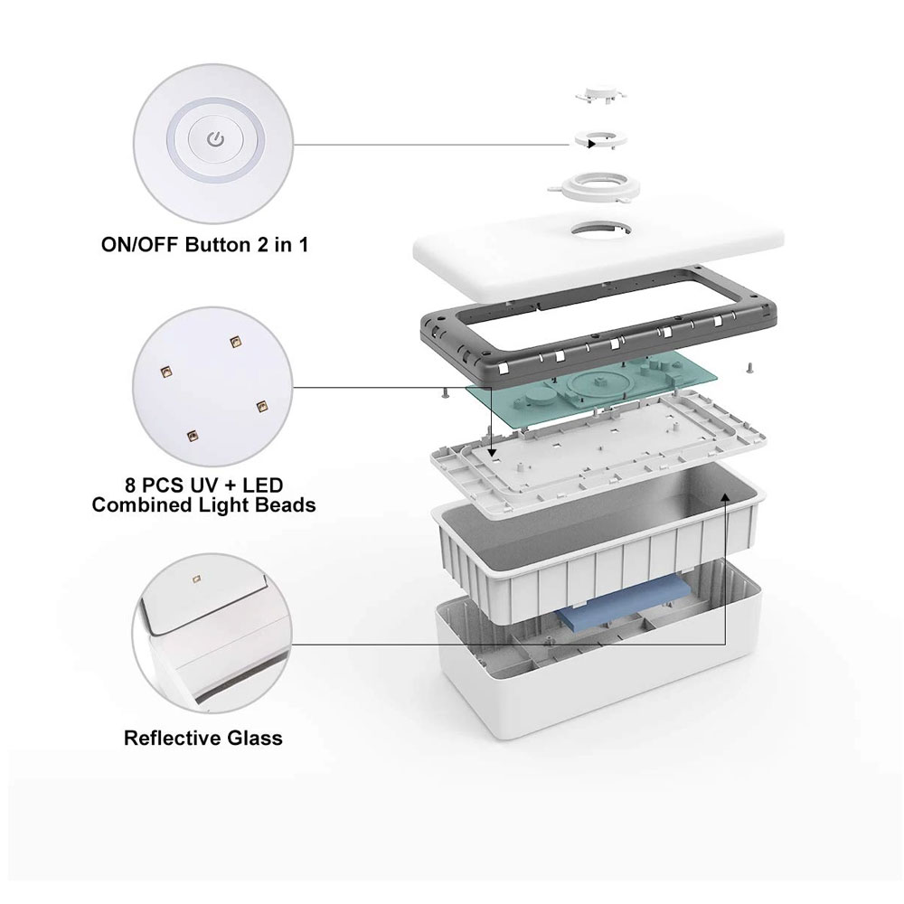 Picture of 59S UV Sterilizer for Household Equipment UV Light Sterilizer Box S2 Kill Bacteria Effectively Sterillizer