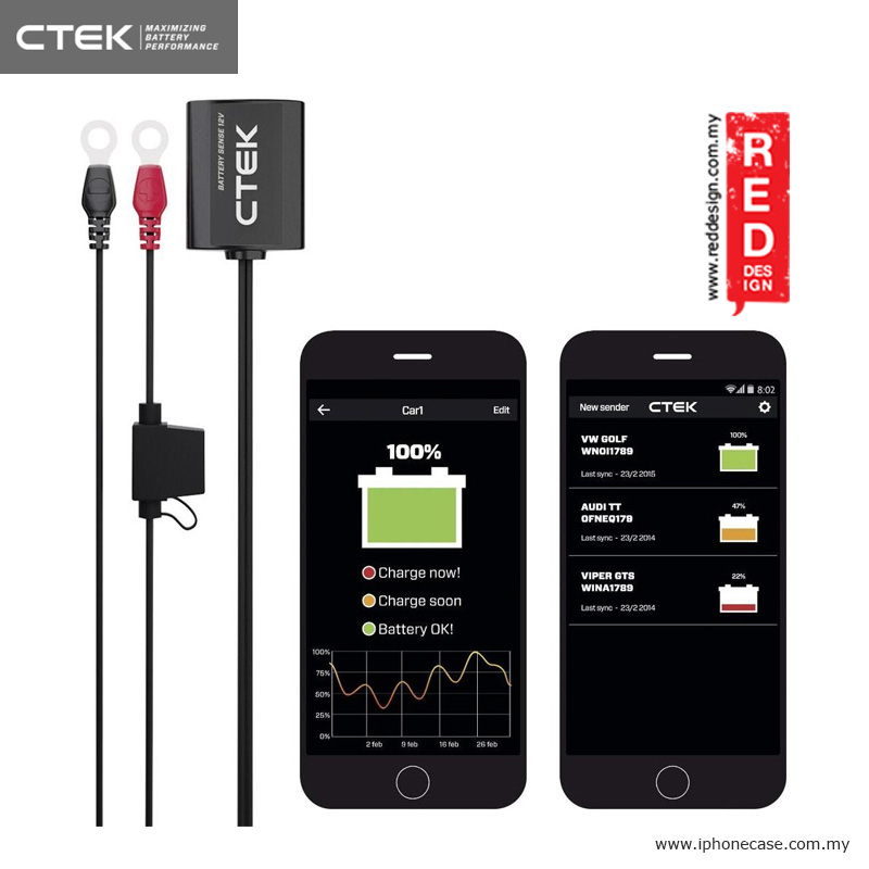 Picture of CTEK CTX BATTERY SENSE Smart Battery Health Monitor