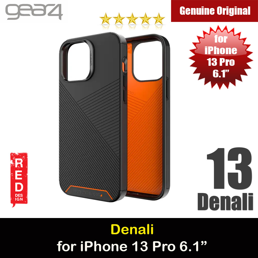 Picture of Gear4 Denali Impact Protection Case for iPhone 13 Pro 6.1 (Black) Apple iPhone 13 Pro 6.1- Apple iPhone 13 Pro 6.1 Cases, Apple iPhone 13 Pro 6.1 Covers, iPad Cases and a wide selection of Apple iPhone 13 Pro 6.1 Accessories in Malaysia, Sabah, Sarawak and Singapore 