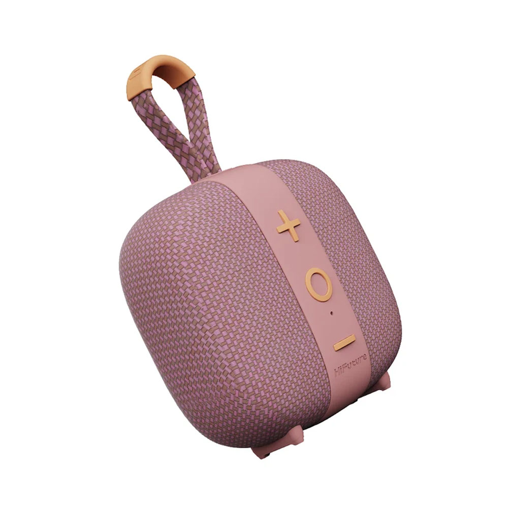 Picture of HiFuture Lino S Compact Portable Bluetooth Travel Speaker 12W Stereo Sound IPX7 Waterproof - Purple