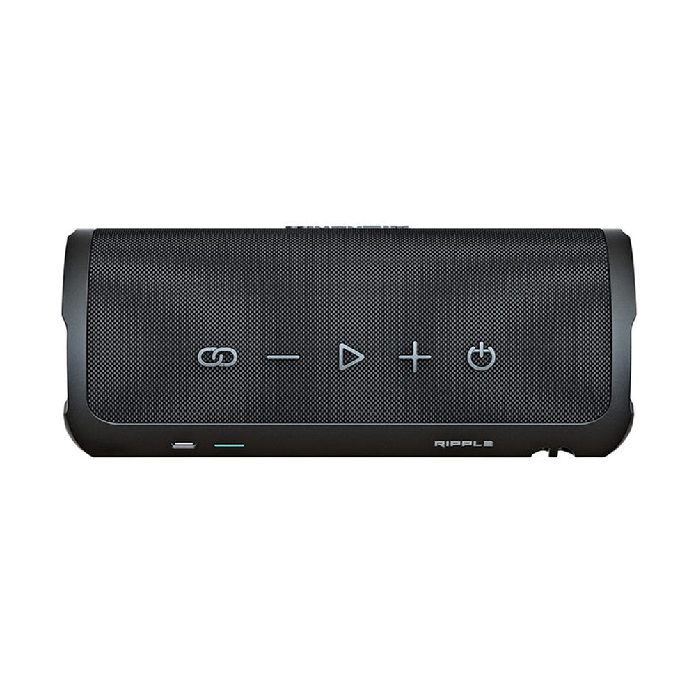 Picture of HiFuture Ripple Wireless Portable Bluetooth Outdoor Speaker with IPX7 Waterproof 30W Deep Bass 12 Hours Playtime - Black