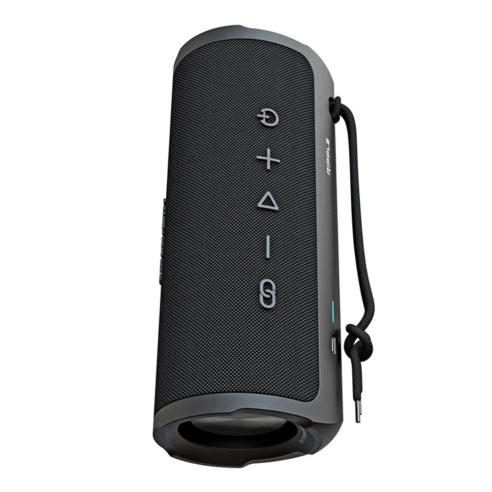 Picture of HiFuture Ripple Wireless Portable Bluetooth Outdoor Speaker with IPX7 Waterproof 30W Deep Bass 12 Hours Playtime - Black