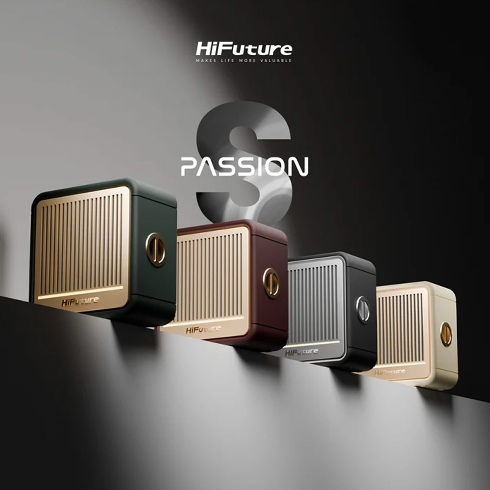 Picture of HiFuture Passion S 10W Portable Bluetooth Wireless Speaker with RGB Light - Black