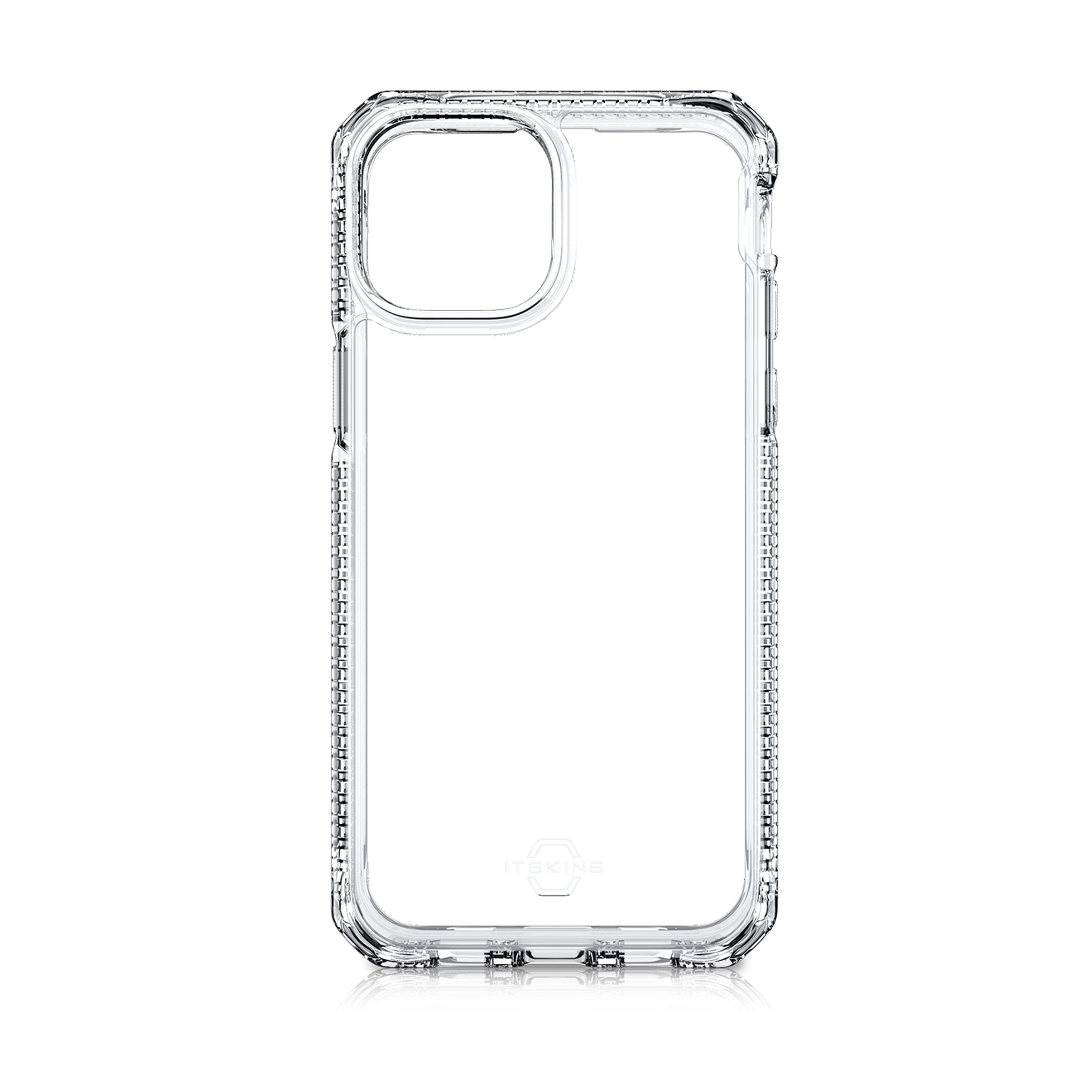 Picture of Apple iPhone 13 Pro Max 6.7 Case | ITSKINS HYBRID CLEAR Drop Protection Case for iPhone 13 Pro Max 6.7 (Transparent)