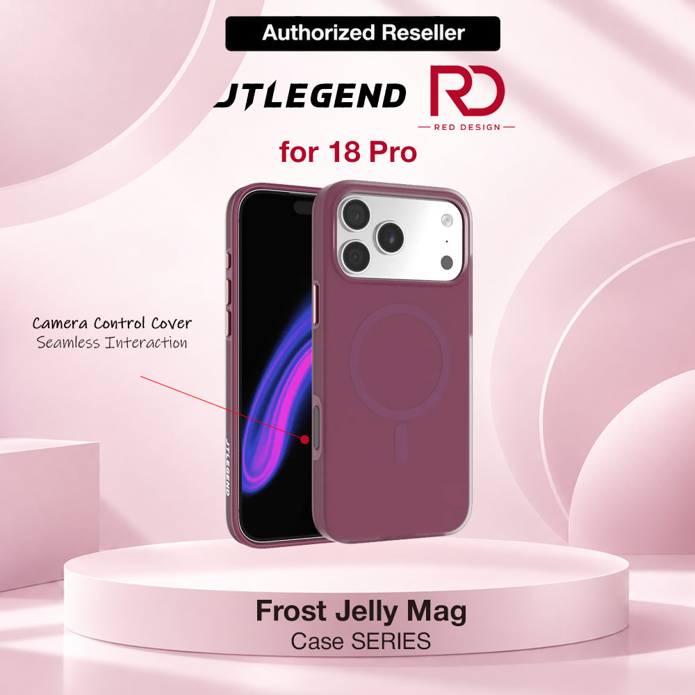 Picture of JTLEGEND Frost Jelly Mag Case for iPhone 18 Pro - Berry Wine Apple iPhone 18 Pro- Apple iPhone 18 Pro Cases, Apple iPhone 18 Pro Covers, iPad Cases and a wide selection of Apple iPhone 18 Pro Accessories in Malaysia, Sabah, Sarawak and Singapore 