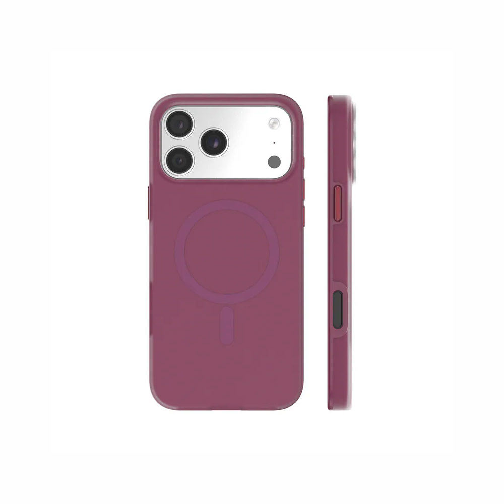 Picture of Apple iPhone 18 Pro Case | JTLEGEND Frost Jelly Mag Case for iPhone 18 Pro - Berry Wine