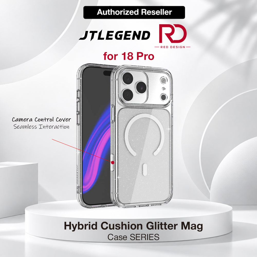 Picture of JTLEGEND Hybrid Cusion Glitter Mag Case for iPhone 18 Pro - Crystal Apple iPhone 18 Pro- Apple iPhone 18 Pro Cases, Apple iPhone 18 Pro Covers, iPad Cases and a wide selection of Apple iPhone 18 Pro Accessories in Malaysia, Sabah, Sarawak and Singapore 