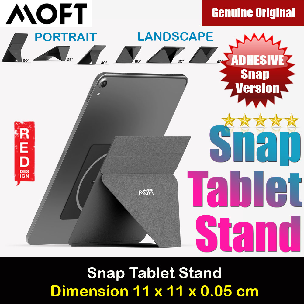 Picture of MOFT Snap Tablet Stand Multi Angle Invisible Tablet Stand for iPad iPad Pro iPad Air Tablet (Cool Grey) Apple iPad Air 10.9 2020- Apple iPad Air 10.9 2020 Cases, Apple iPad Air 10.9 2020 Covers, iPad Cases and a wide selection of Apple iPad Air 10.9 2020 Accessories in Malaysia, Sabah, Sarawak and Singapore 