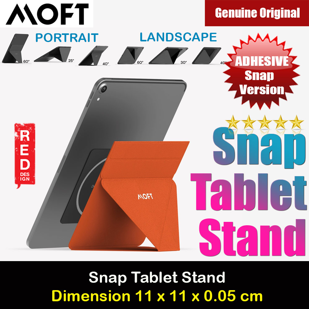 Picture of MOFT Snap Tablet Stand Multi Angle Invisible Tablet Stand for iPad iPad Pro iPad Air Tablet (Sunset Orange) Apple iPad Air 10.9 2020- Apple iPad Air 10.9 2020 Cases, Apple iPad Air 10.9 2020 Covers, iPad Cases and a wide selection of Apple iPad Air 10.9 2020 Accessories in Malaysia, Sabah, Sarawak and Singapore 