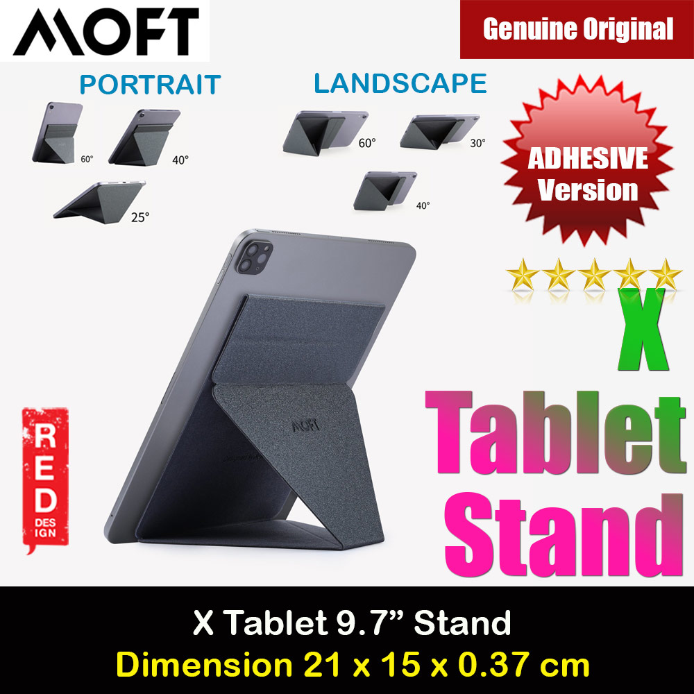 Picture of MOFT X Tablet Stand Multi Angle Invisible Tablet Stand for Tablet 9.7 (Grey) Apple iPad Pro 9.7- Apple iPad Pro 9.7 Cases, Apple iPad Pro 9.7 Covers, iPad Cases and a wide selection of Apple iPad Pro 9.7 Accessories in Malaysia, Sabah, Sarawak and Singapore 