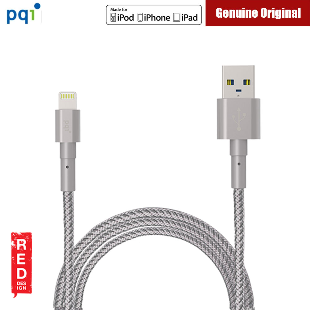 Picture of PQI i-Cable Ultimate Toughness Lightning Cable (Gray)