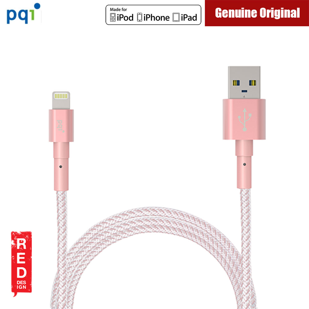 Picture of PQI i-Cable Ultimate Toughness Lightning Cable (Rose Gold)