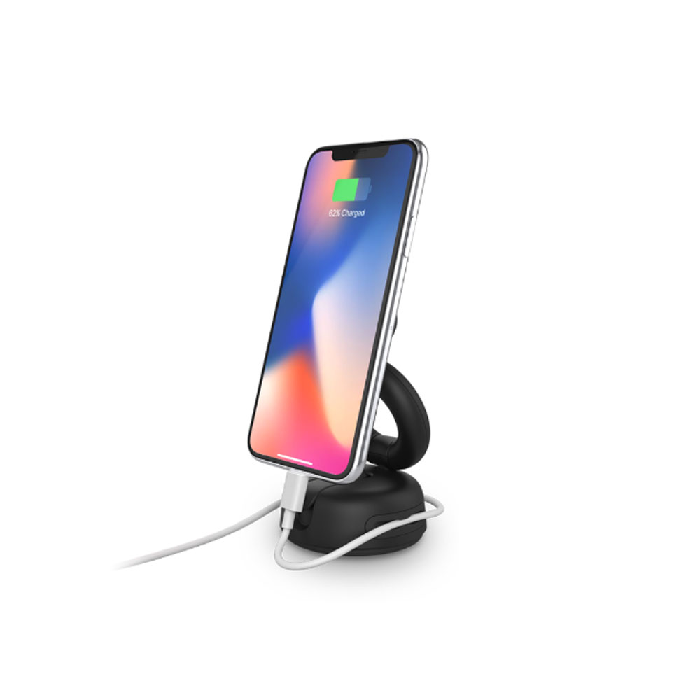 Picture of Popsockets PopMount 2 Dash and Windshield Car Dash Car Mount Car Windscreen Mount for Popsockets Gen 2 (Black)