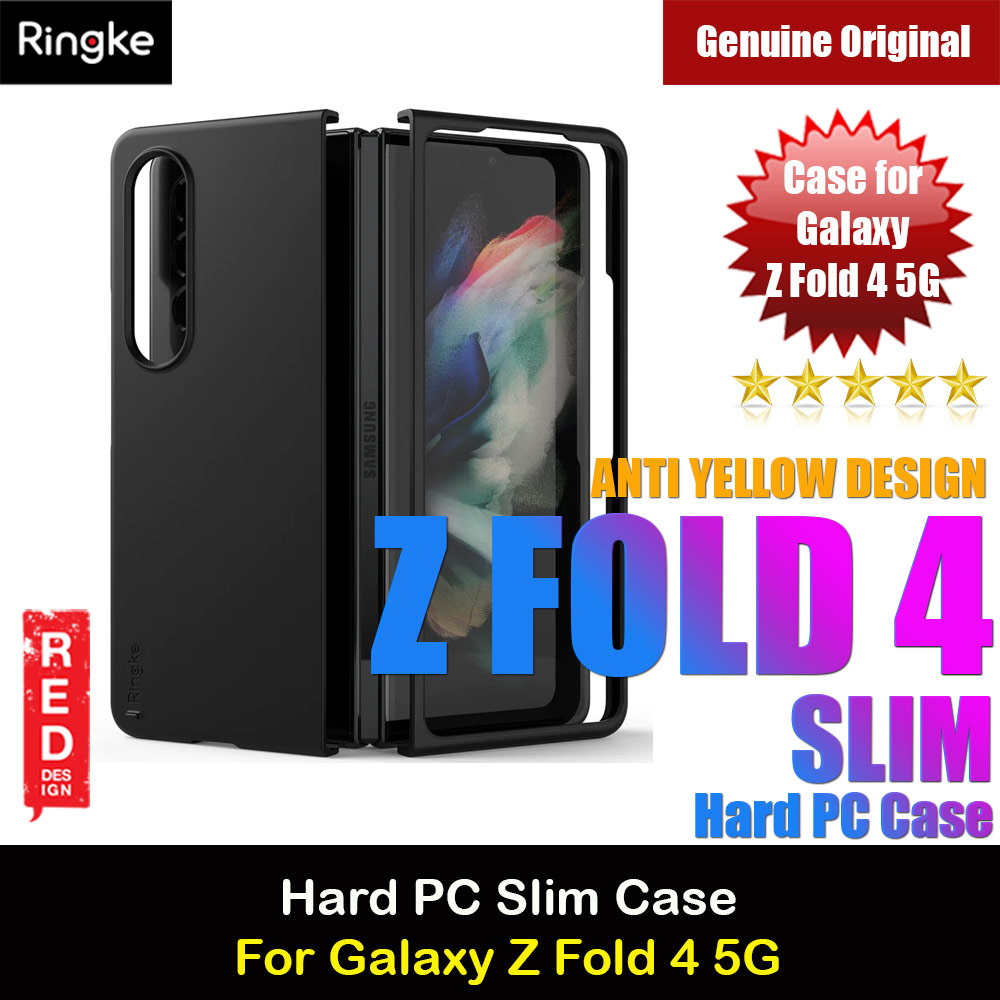 Picture of Ringke Slim Protection Anti Yellow Clear PC Hard Case for Samsung Galaxy Z Fold 4 (Black) Samsung Galaxy Z Fold 4- Samsung Galaxy Z Fold 4 Cases, Samsung Galaxy Z Fold 4 Covers, iPad Cases and a wide selection of Samsung Galaxy Z Fold 4 Accessories in Malaysia, Sabah, Sarawak and Singapore 