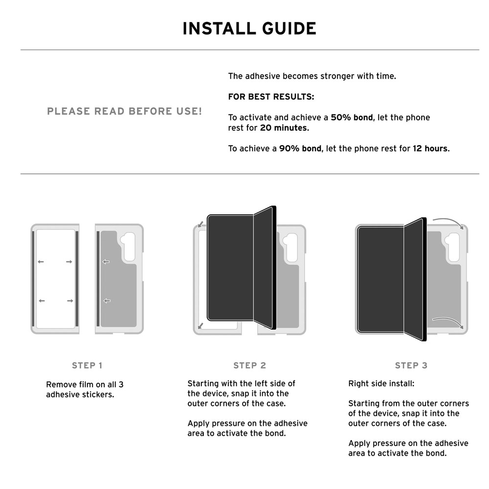 Picture of Samsung Galaxy Z Fold 6 Case | UAG Plyo Series Drop Protection Case for Samsung Galaxy Z Fold 6 (Ice)