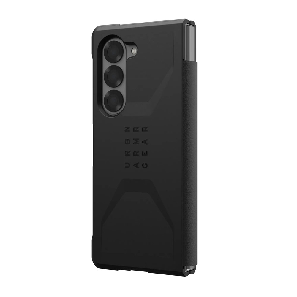 Picture of Samsung Galaxy Z Fold 6 Case | UAG Civilian Series Drop Protection Case for Samsung Galaxy Z Fold 6 (Black)