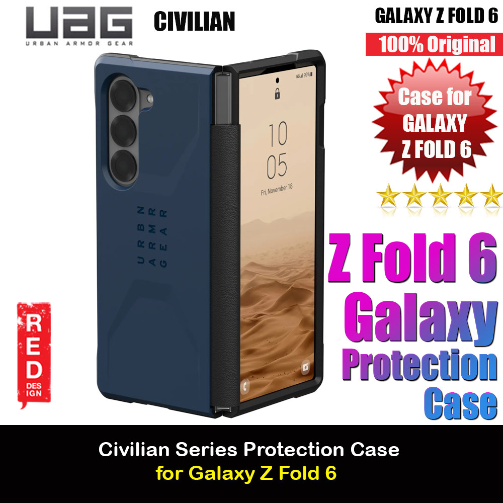 Picture of UAG Civilian Series Drop Protection Case for Samsung Galaxy Z Fold 6 (Mallard) Samsung Galaxy Z Fold 6- Samsung Galaxy Z Fold 6 Cases, Samsung Galaxy Z Fold 6 Covers, iPad Cases and a wide selection of Samsung Galaxy Z Fold 6 Accessories in Malaysia, Sabah, Sarawak and Singapore 