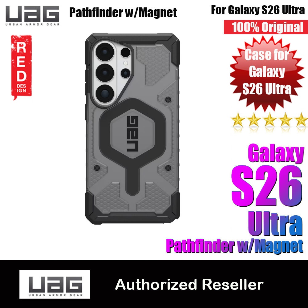 Picture of UAG Pathfinder Magsafe Compatible Drop Proof Case for Samsung Galaxy S26 Ultra (Ash) Samsung Galaxy S26 Ultra- Samsung Galaxy S26 Ultra Cases, Samsung Galaxy S26 Ultra Covers, iPad Cases and a wide selection of Samsung Galaxy S26 Ultra Accessories in Malaysia, Sabah, Sarawak and Singapore 