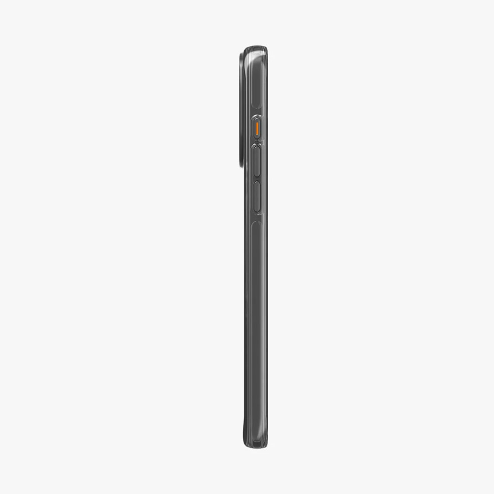 Picture of Apple iPhone 15 Pro Max 6.7 Case | Uniq Calio Aluminum Lens Frame Magnetic Drop Protection Case Casing for iPhone 15 Pro Max 6.7 (Smoke)