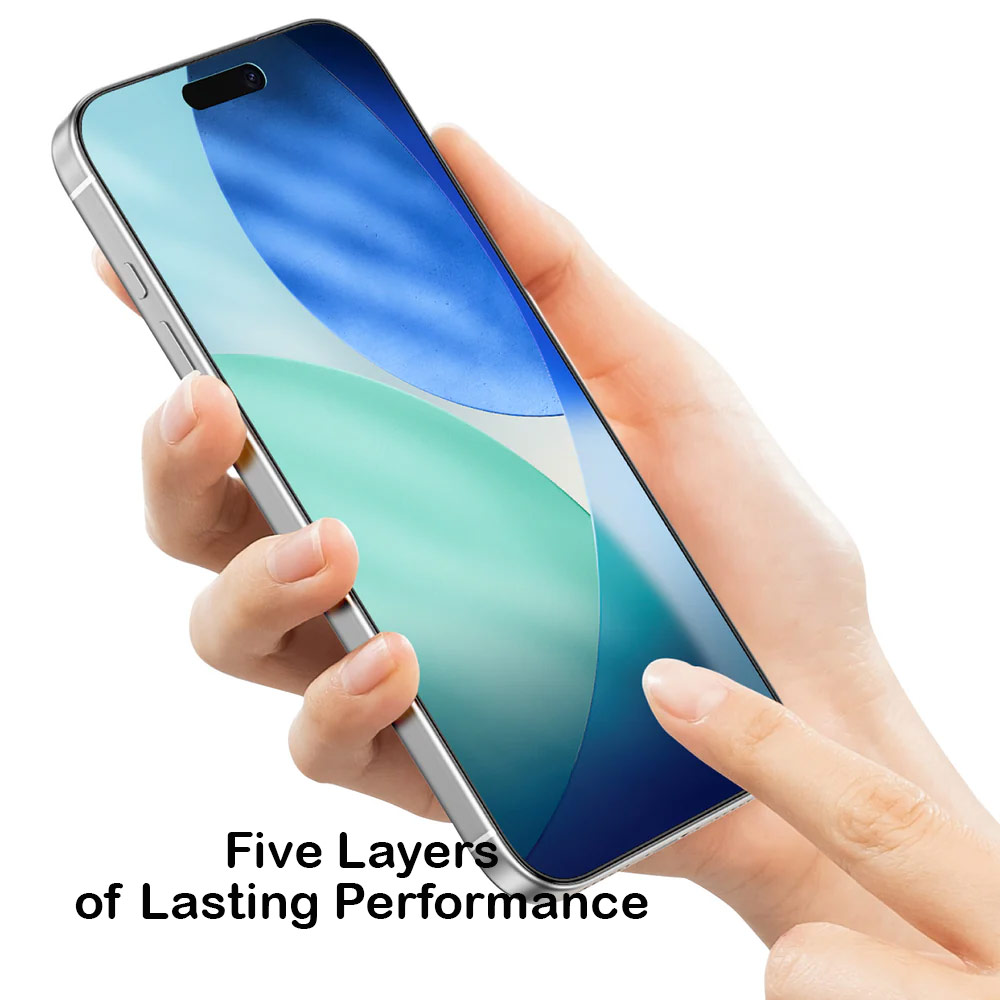 Picture of Apple iPhone Air 6.5  | Amazingthing Radix Full Glass 3D Frame Tempered Glass for iPhone 17 Air 6.5 (Ultra Clear)