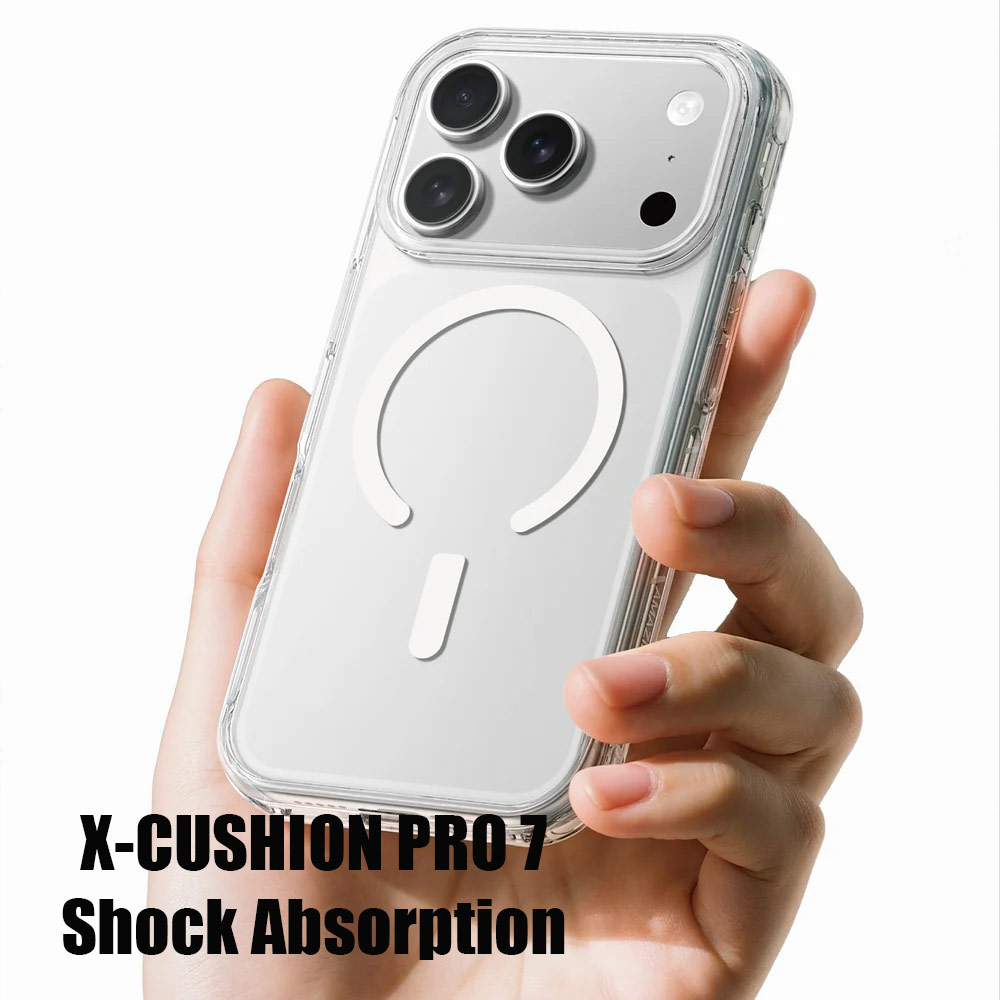 Picture of Apple iPhone Air 6.5 Case | Amazingthing Titan Pro Magnetic Drop Protection Case for iPhone 17 Air 6.5 (Clear)