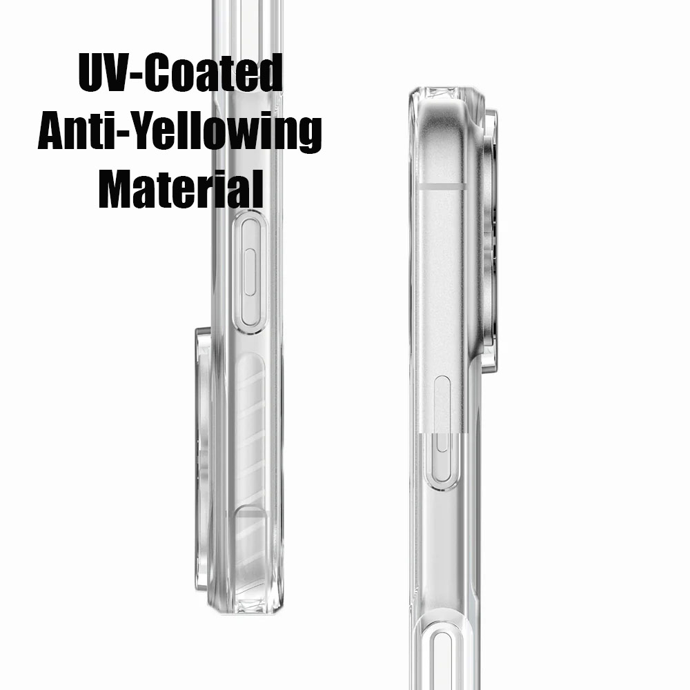 Picture of Apple iPhone Air 6.5 Case | Amazingthing Titan Pro Magnetic Drop Protection Case for iPhone 17 Air 6.5 (Clear)