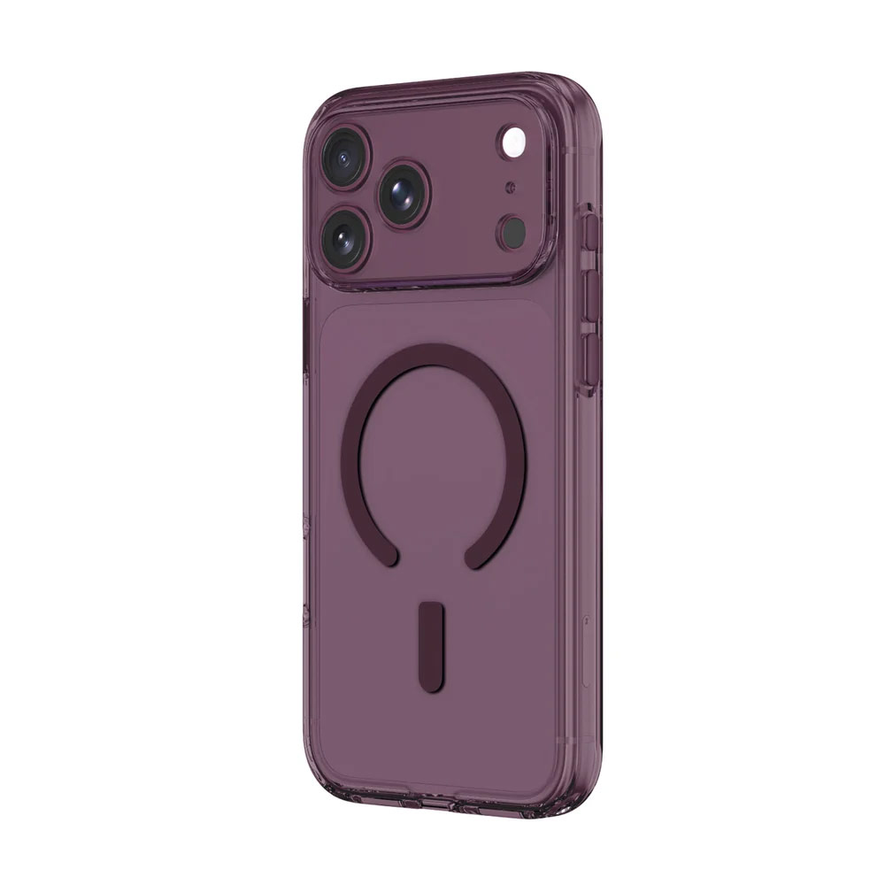 Picture of Apple iPhone 18 Pro Case | Amazingthing MINIMAL LensGuard Clarity Full Camera Cover Magnetic Charging X-CUSHION PRO 8 Case for iPhone 18 Pro  - Purple
