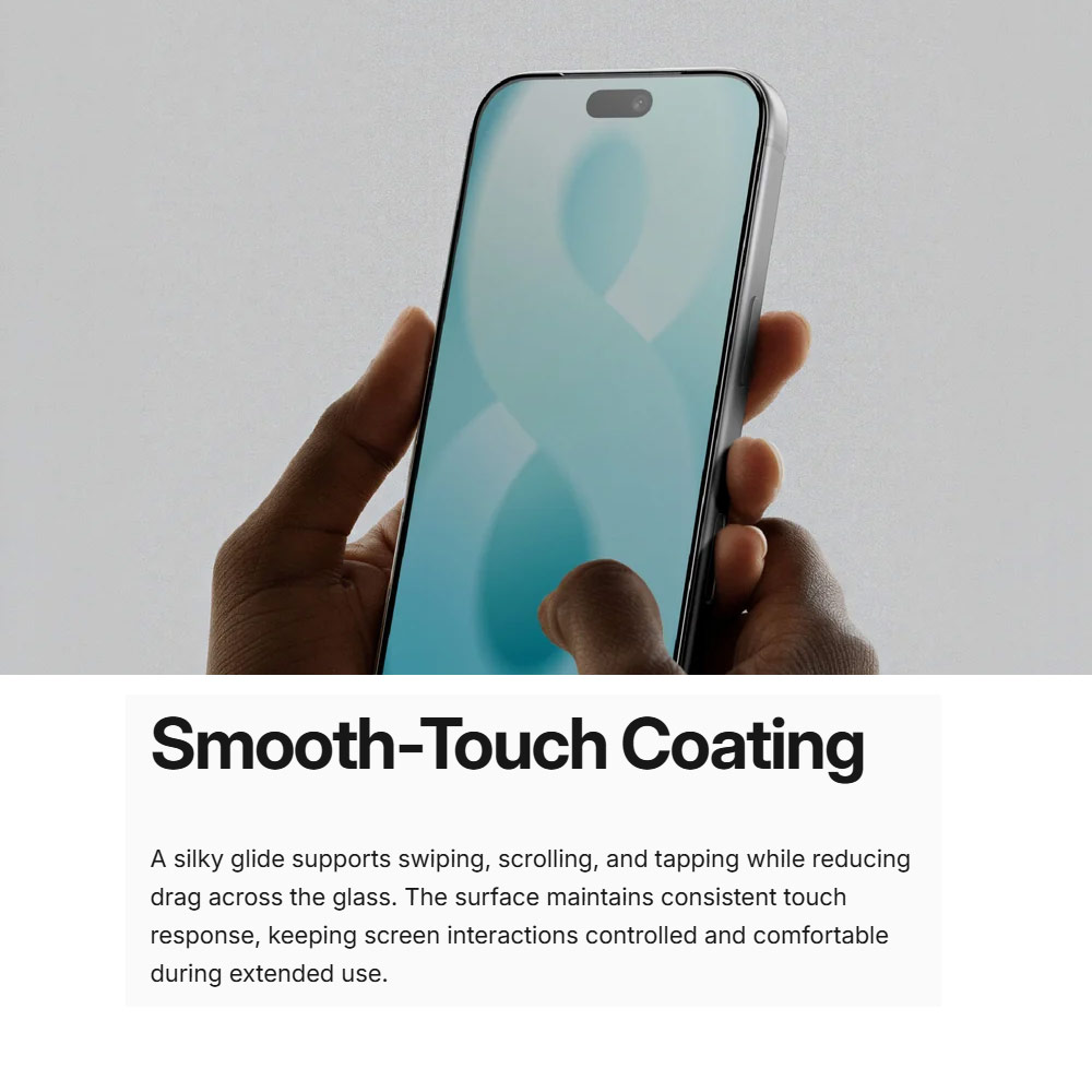 Picture of Apple iPhone 18 Pro Max Screen Protector | Amazingthing RADIX Liquid Anti Blue Light Full Tempered Glass 3D Frame Screen Protector for iPhone 18 Pro Max 6.9 - Anti Blue Light