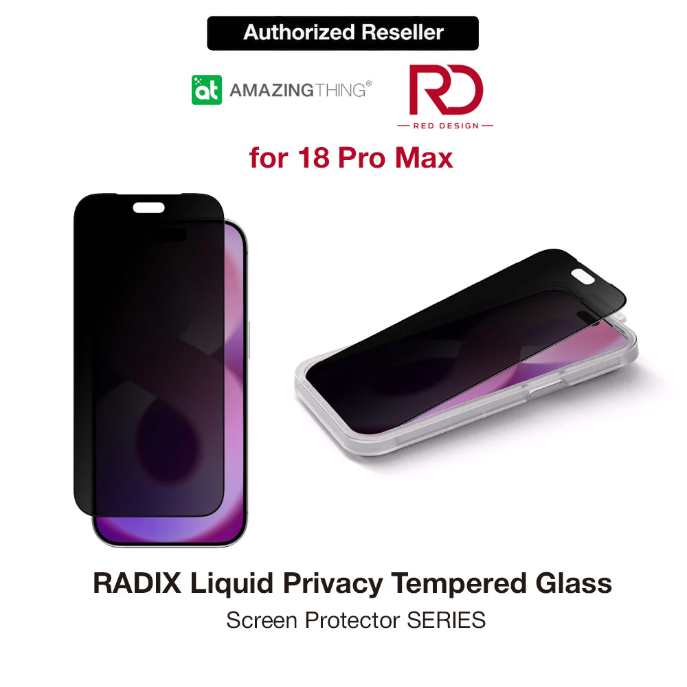 Amazingthing Liquid Privacy Anti Blue Light 3D Frame Full Tempered Glass Screen Protector for iPhone 18 Pro Max 6.9 - Privacy Anti Blue Light