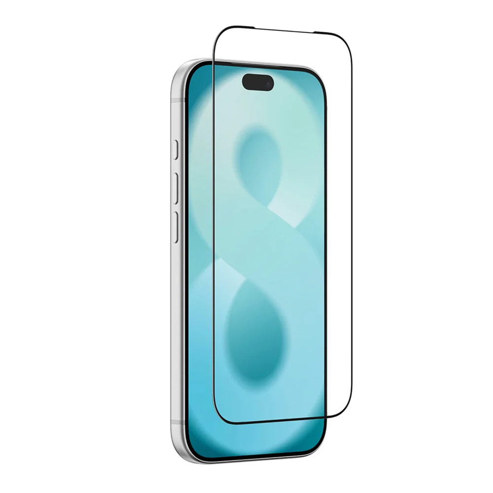 Picture of Apple iPhone 18 Pro Screen Protector | Amazingthing RADIX Vision Clear Full Tempered Glass 3D Frame Screen Protector for iPhone 18 Pro - Clear