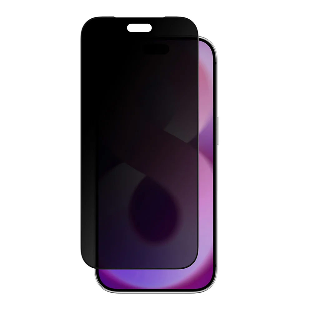 Picture of Apple iPhone 18 Pro Max Screen Protector | Amazingthing RADIX Vision Privacy Full Tempered Glass 3D Frame Screen Protector for iPhone 18 Pro Max 6.9 - Privacy