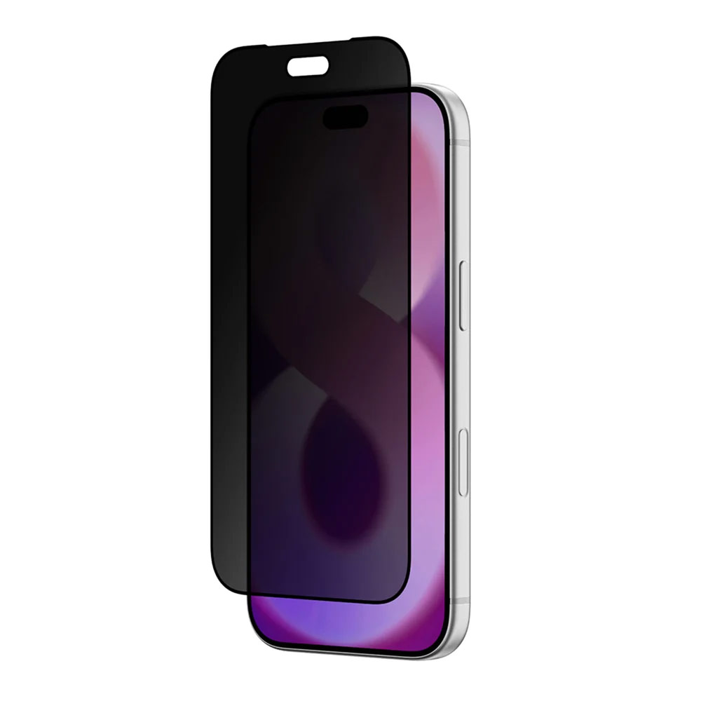 Picture of Apple iPhone 18 Pro Max Screen Protector | Amazingthing RADIX Vision Privacy Full Tempered Glass 3D Frame Screen Protector for iPhone 18 Pro Max 6.9 - Privacy