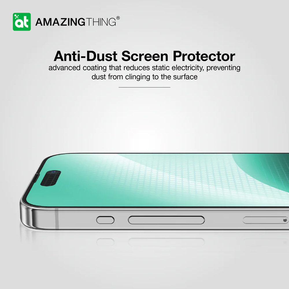 Picture of Apple iPhone 15 6.1  | Amazingthing Radix Fully Covered Tempered Glass for iPhone 15 6.1 (Matte Anti Glare)