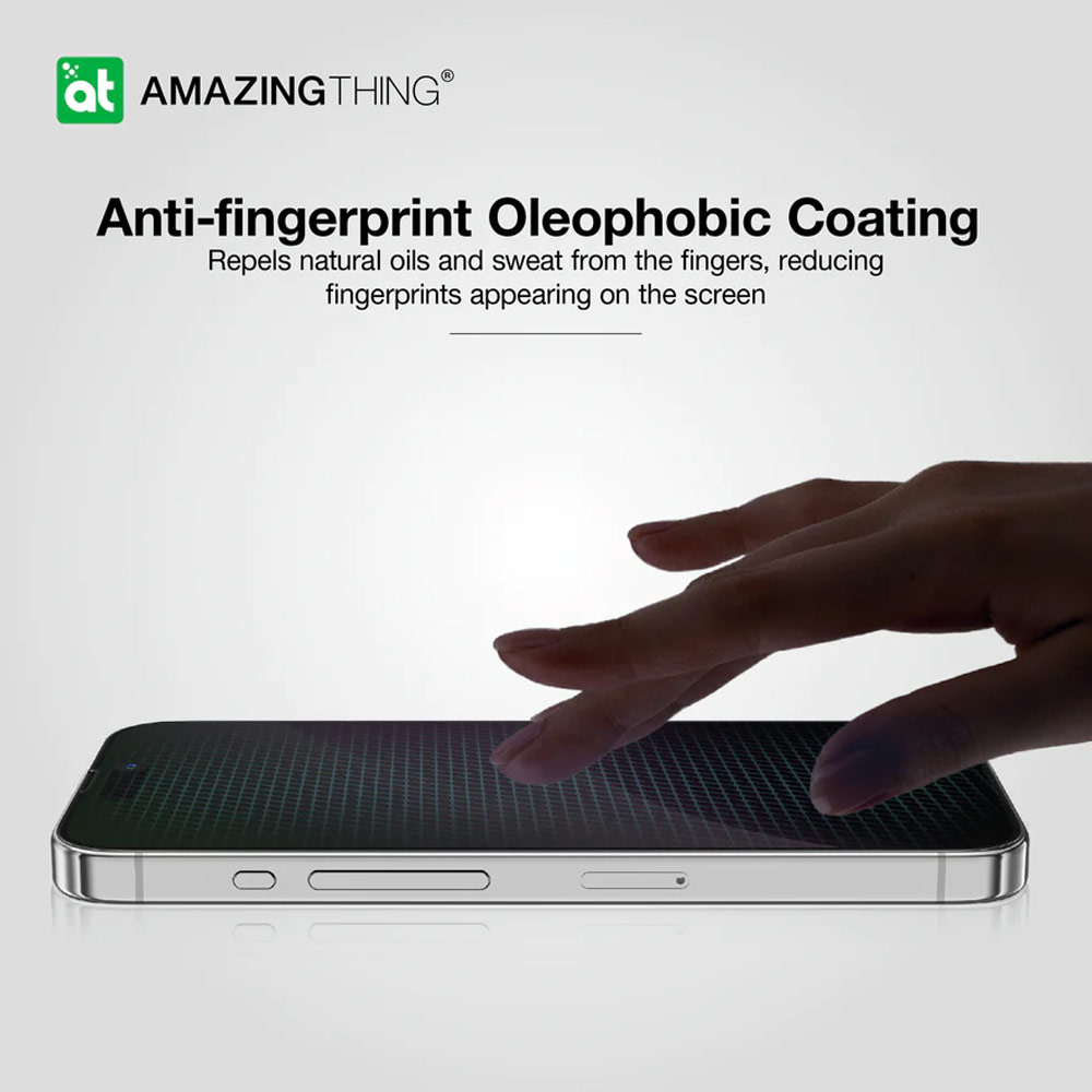 Picture of Apple iPhone 15 6.1  | Amazingthing Radix Privacy Fully Covered Tempered Glass for iPhone 15 6.1 (Anti View)