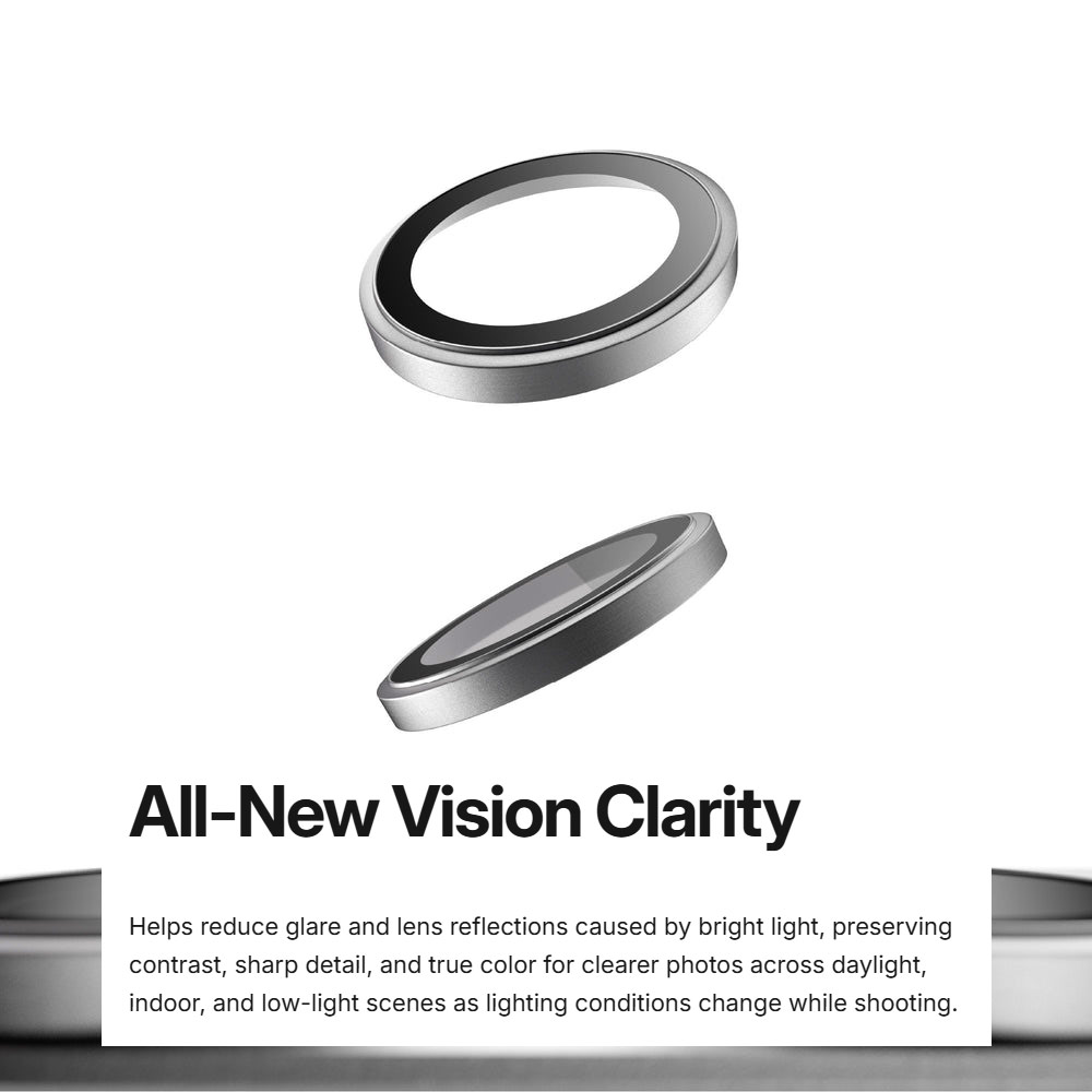 Picture of Apple iPhone 18 Pro Max  | Amazingthing RADIX Vision Camera Lens Protector for iPhone 18 Pro iPhone 18 Pro Max - Clear