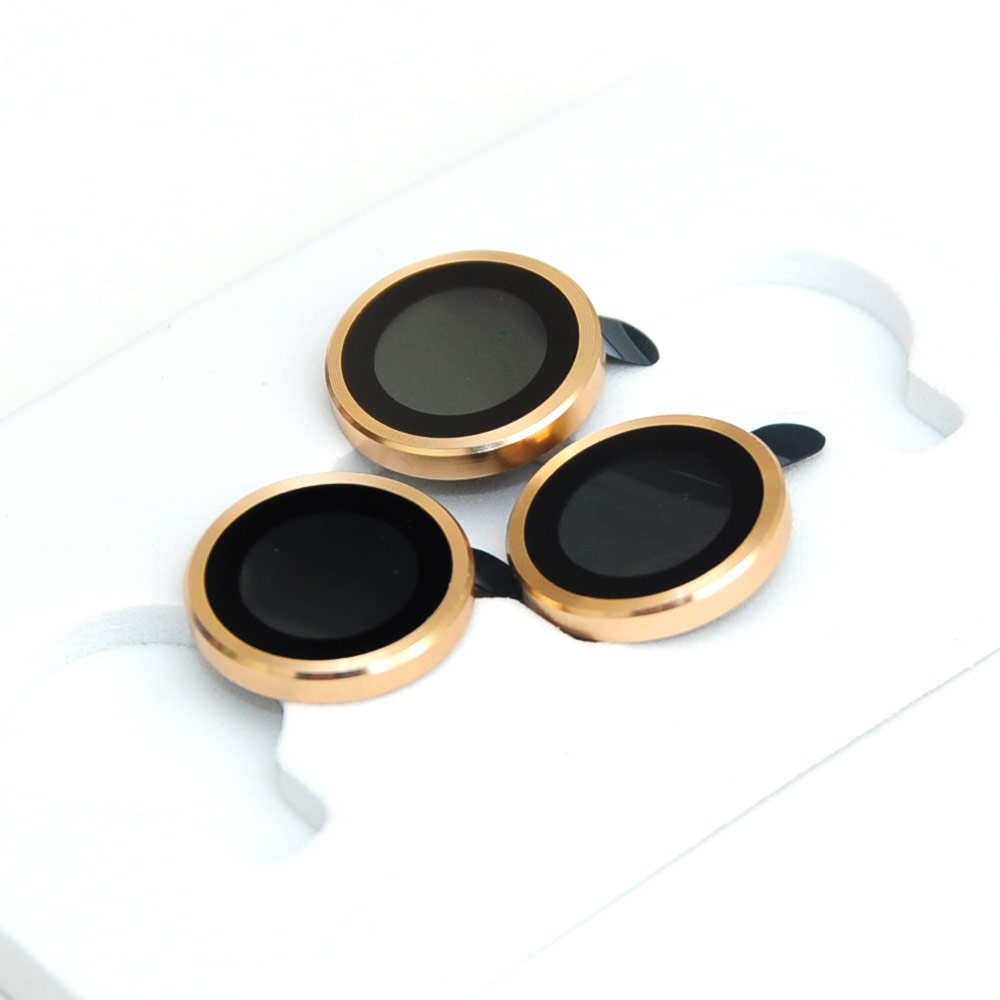 Picture of Apple iPhone 13 Pro 6.1  | AmazingThing SupremeGlass Lens Glass Camera Lens Protector Protection Tempered Glass for Apple iPhone 13 Pro 6.1 (Gold 3pcs)