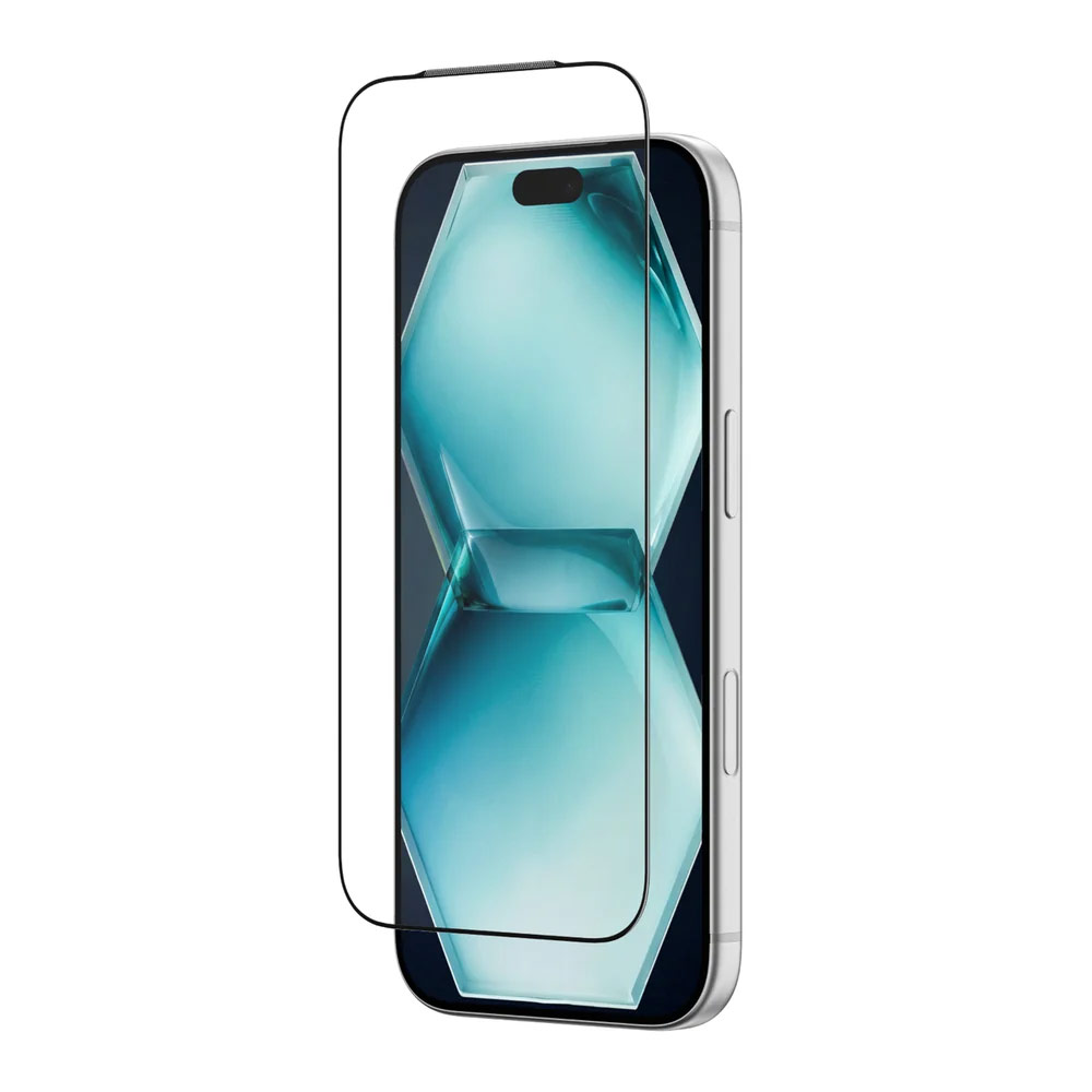 Picture of Apple iPhone 18 Pro Screen Protector | Amazingthing Titan Care 3D Frame Full Tempered Glass Screen Protector with Dust Filter for iPhone 18 Pro - Clear