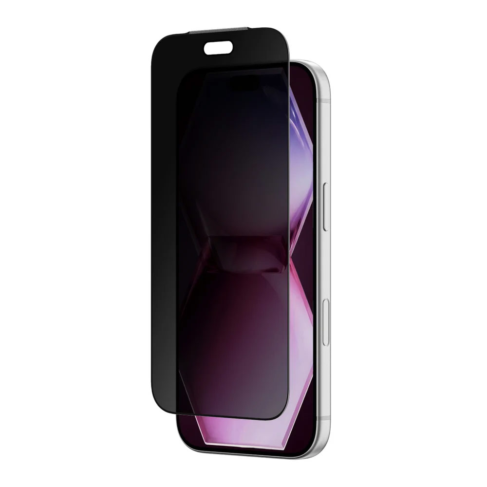 Picture of Apple iPhone 18 Pro Max Screen Protector | Amazingthing Titan Care Privacy 3D Frame Full Tempered Glass Screen Protector with Dust Filter for iPhone 18 Pro Max 6.9 - Privacy
