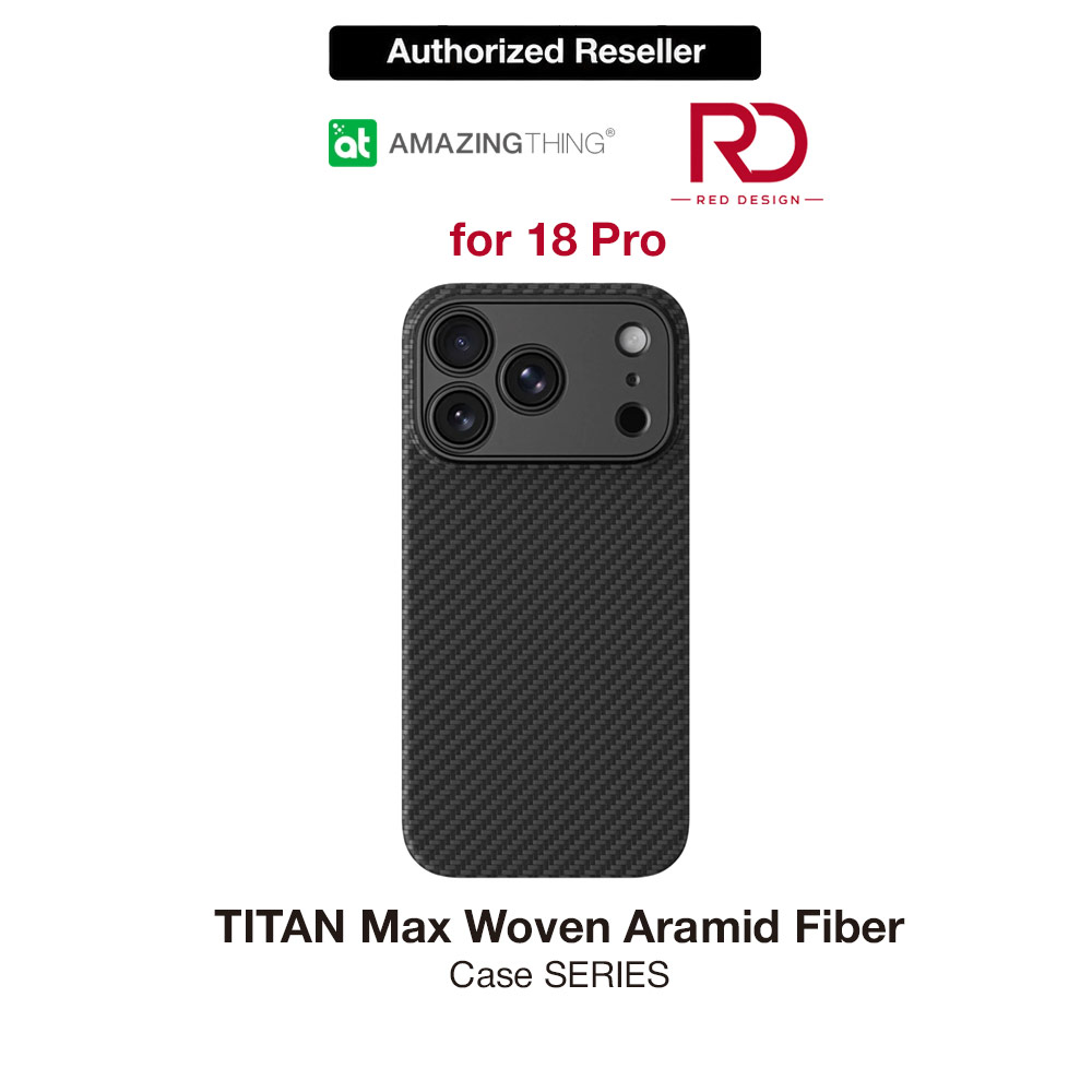 Picture of Amazingthing TITAN Max 1500D Aramid Fiber Case for iPhone 18 Pro - Black Apple iPhone 18 Pro- Apple iPhone 18 Pro Cases, Apple iPhone 18 Pro Covers, iPad Cases and a wide selection of Apple iPhone 18 Pro Accessories in Malaysia, Sabah, Sarawak and Singapore 