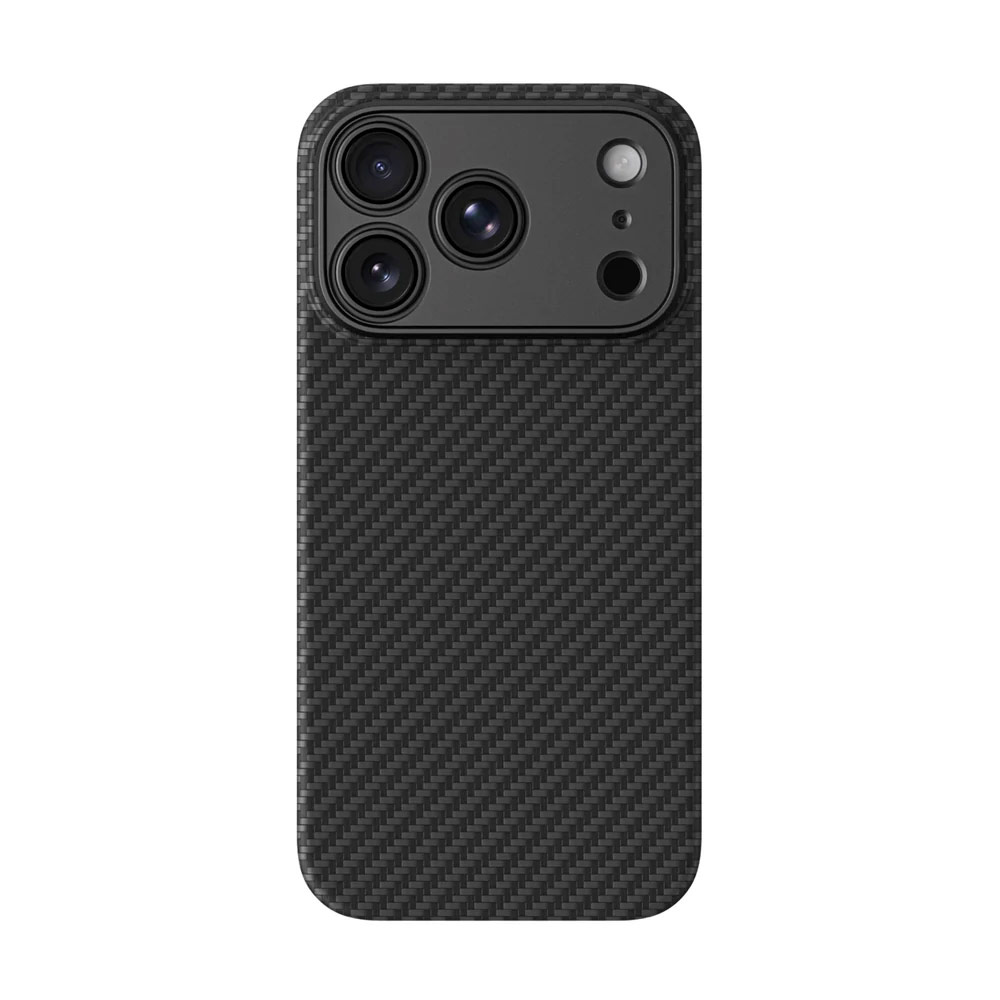 Picture of Apple iPhone 18 Pro Case | Amazingthing TITAN Max 1500D Aramid Fiber Case for iPhone 18 Pro - Black