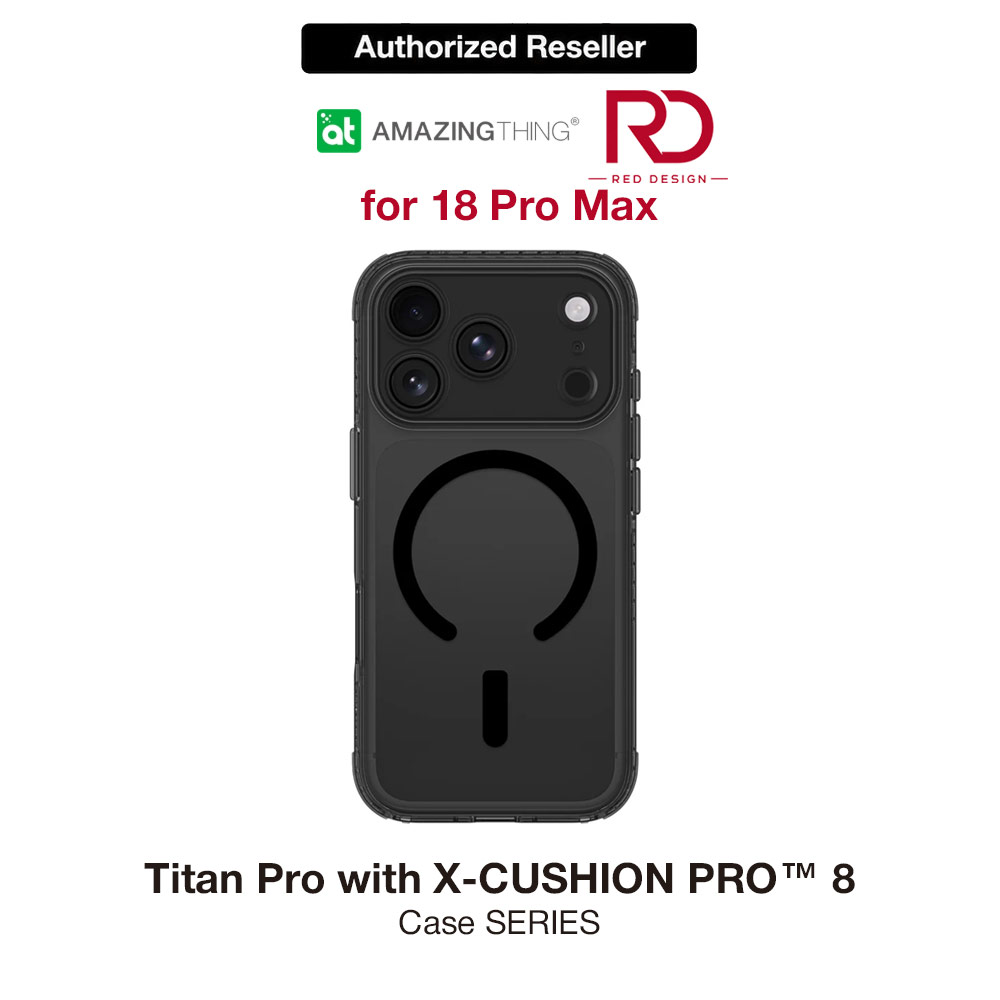 Picture of Amazingthing TITAN PRO Magnetic Case with X-CUSHION PRO Protection for iPhone 18 Pro Max 6.9 - Black Apple iPhone 18 Pro Max- Apple iPhone 18 Pro Max Cases, Apple iPhone 18 Pro Max Covers, iPad Cases and a wide selection of Apple iPhone 18 Pro Max Accessories in Malaysia, Sabah, Sarawak and Singapore 